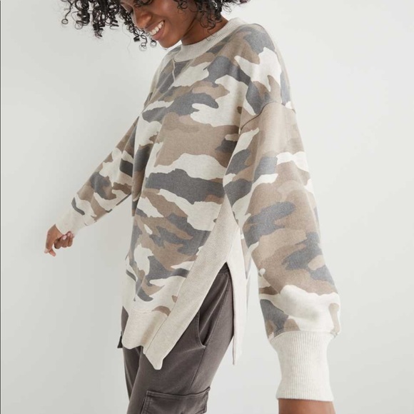 Aerie Good Vibes Oversized Sweatshirt 